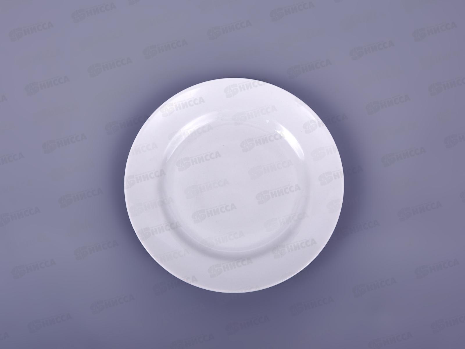 Тарелка мелкая 175мм фарфор Идиллия белье 7С1222 *20