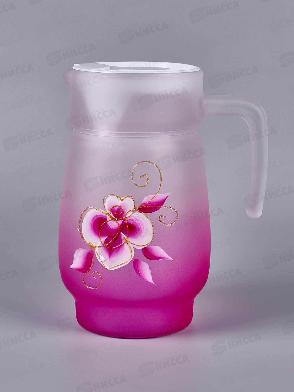 Кувшин 1400мл с крышкой + 6 стаканов 150мл, AL-2532 *8