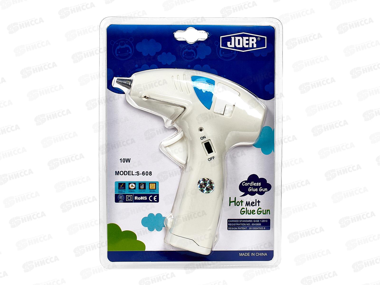 Пистолет для горячего склеивания 10Вт, 4хАА, AL-2575 *96