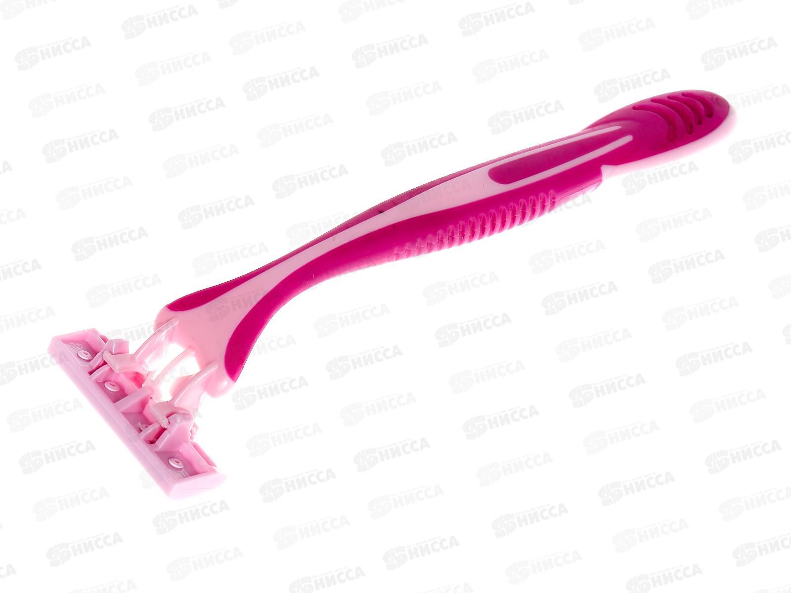 SELENA3 BLUE одноразовые бритвенные станки 24 штуки на карте *672