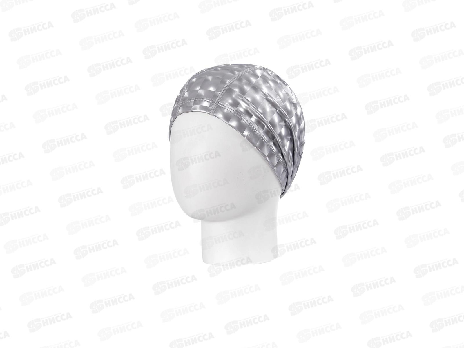 Шапочка для плавания от 6-ти лет текстиль розовая, 203076  *24