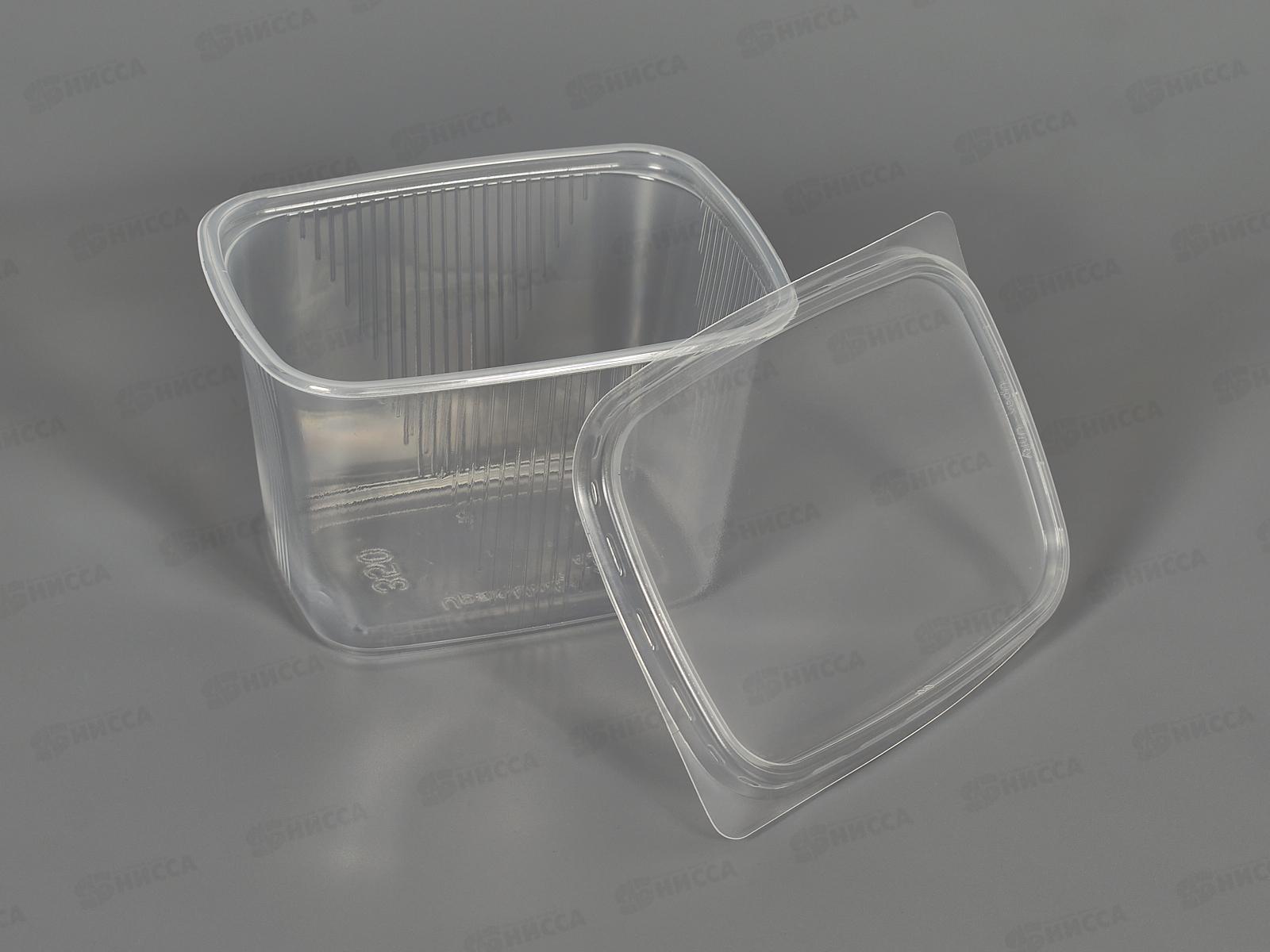 Контейнер одноразовый UP 350 мл прямоугольный 108*82*69мм *100/1000