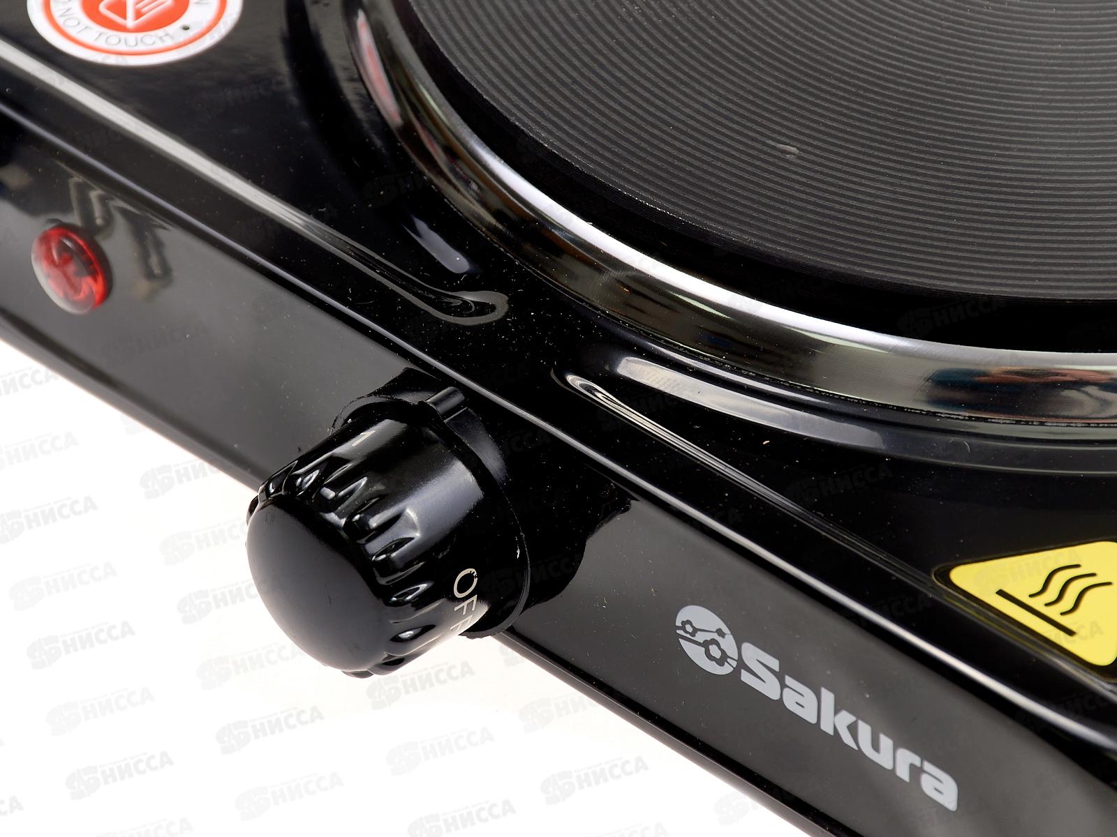 Плита электрическая ПЭ-09B 1500Вт 185мм 1конфорка/ диск черная