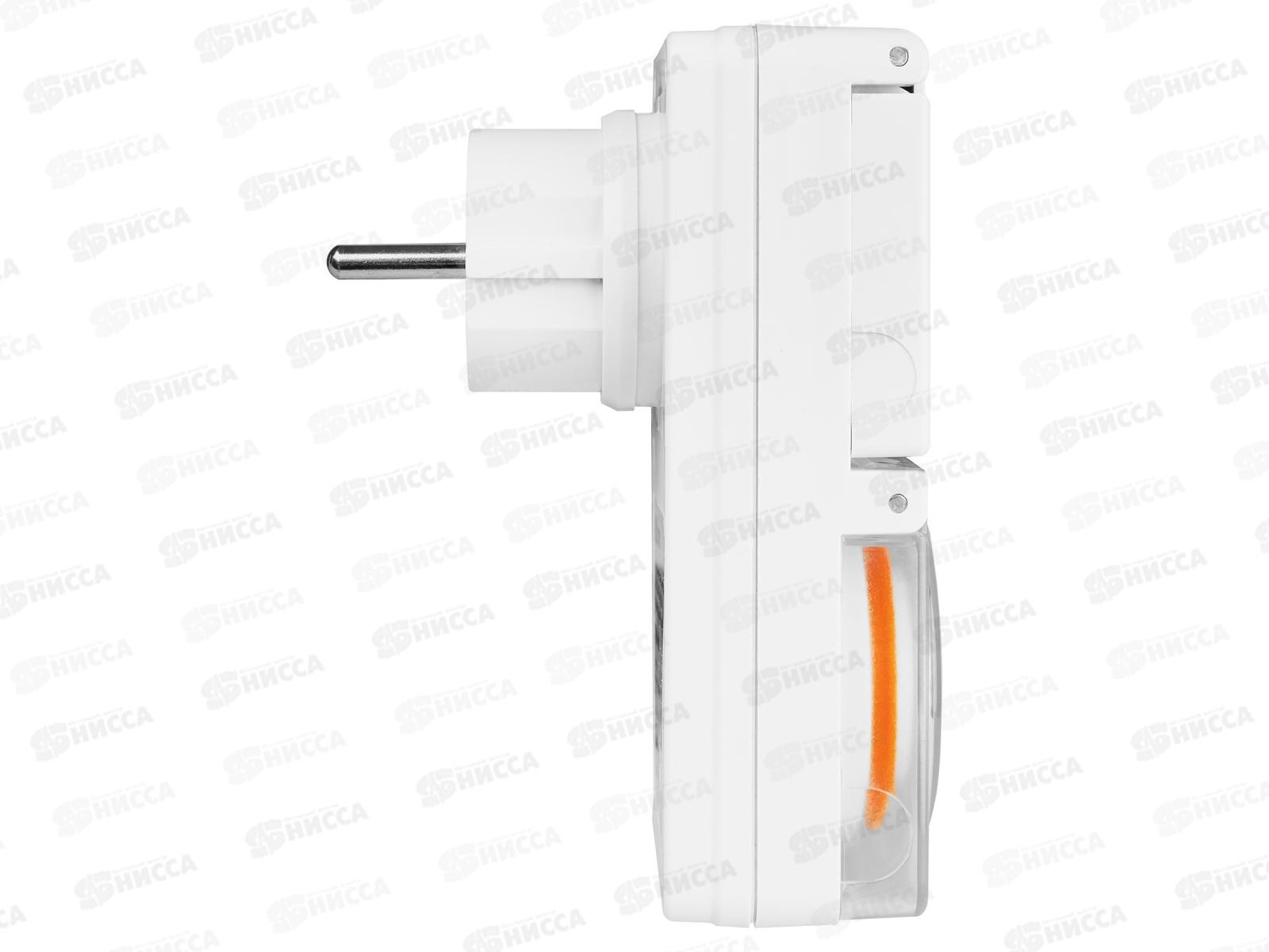 Таймер розеточный механический ТРМ-03-30мин/24ч-16А IP44, суточный, 0004