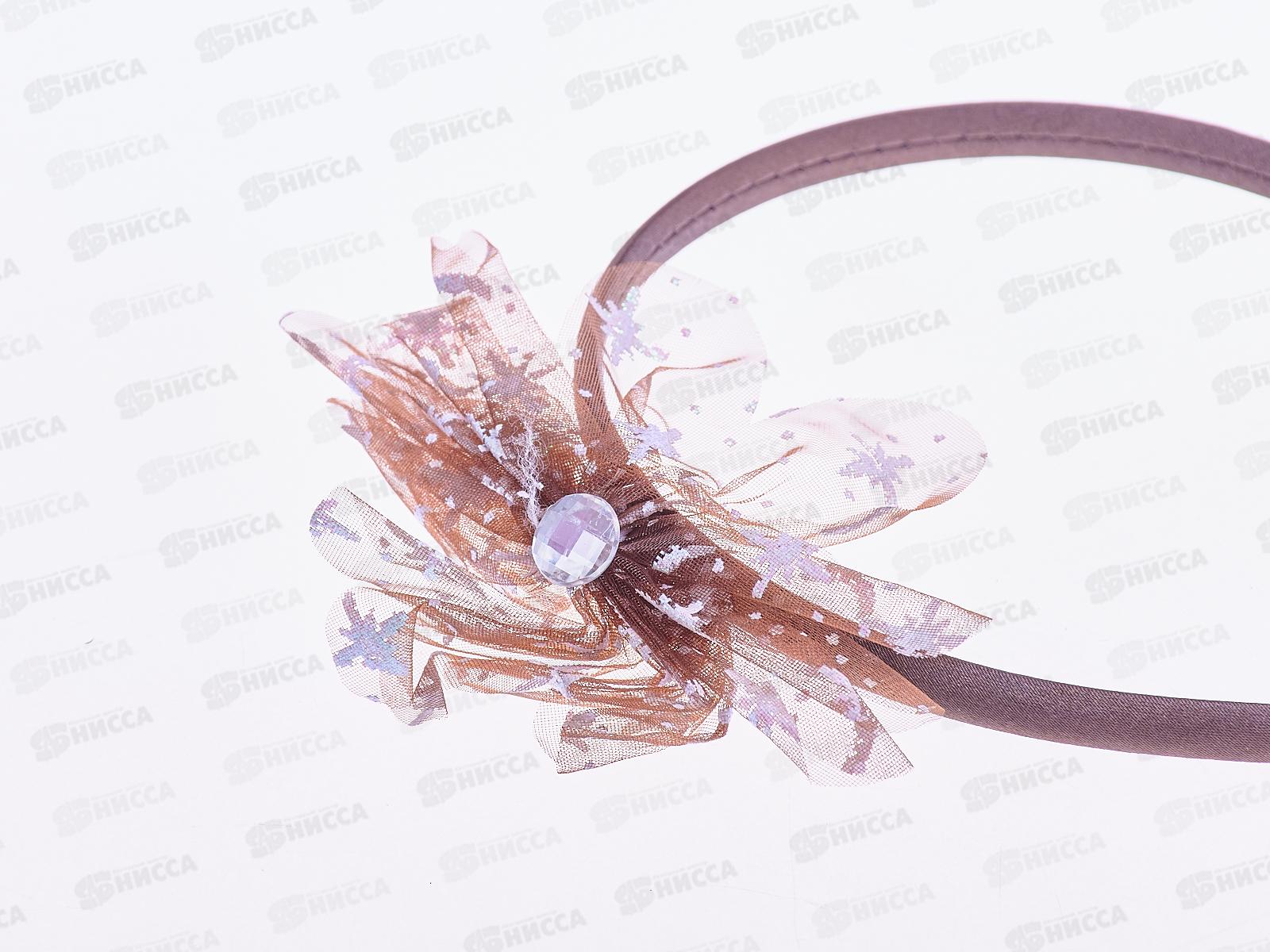 Ободок  для волос с бантом 036013 D-452 *12  Б