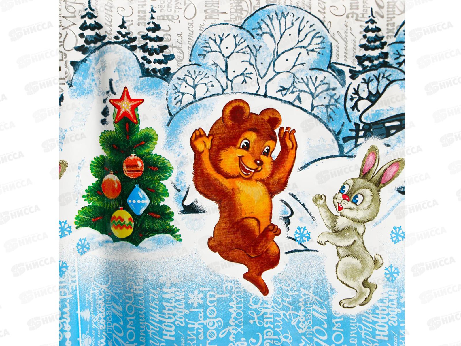 Скатерть Новый Год 120*180 Зимовье *200