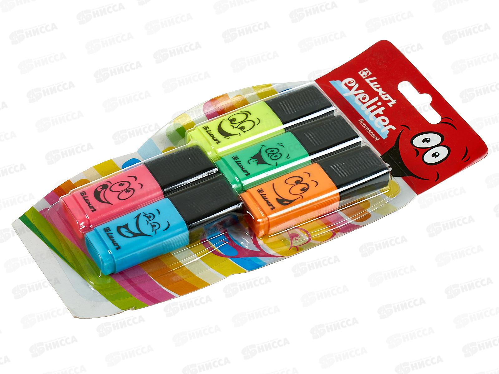 Маркеры LUXOR Eyeliter  текстовые , 5 цветов, 4030/5 BC*12