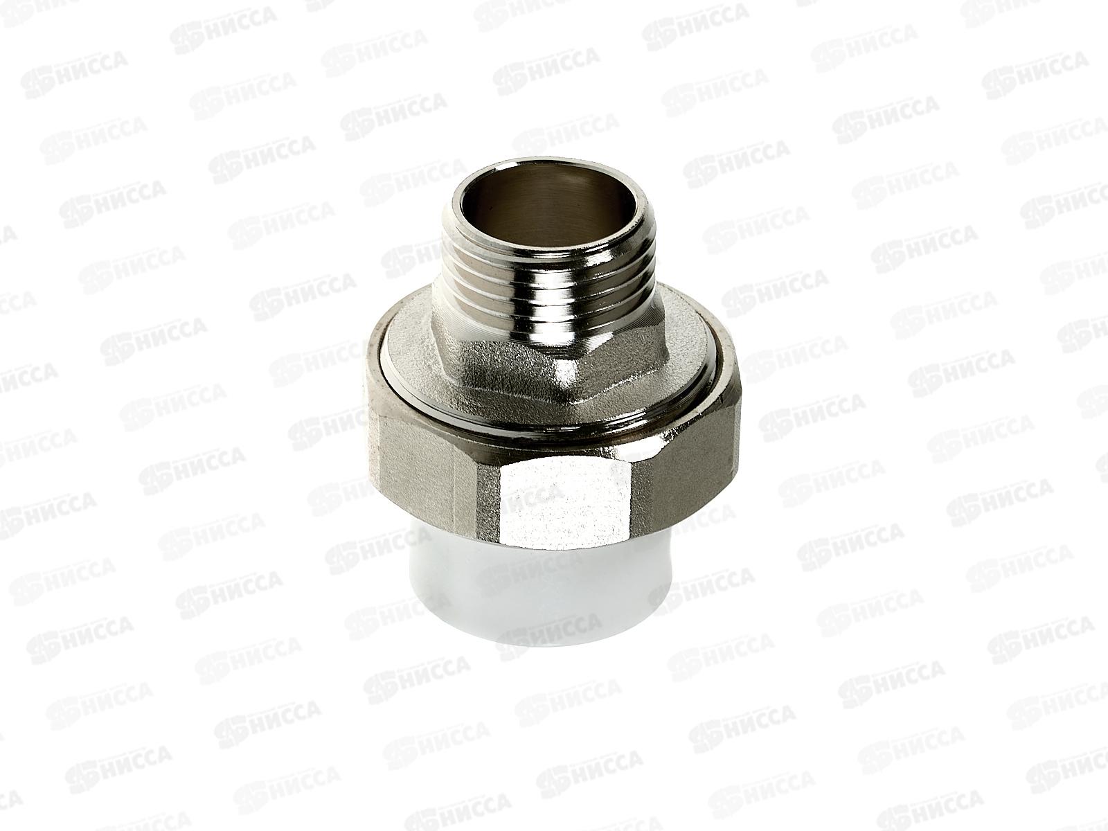 Муфта PP-R комбинированная разъемная наружная/резьба DN20*1/2&quot СТМ Пласт *20