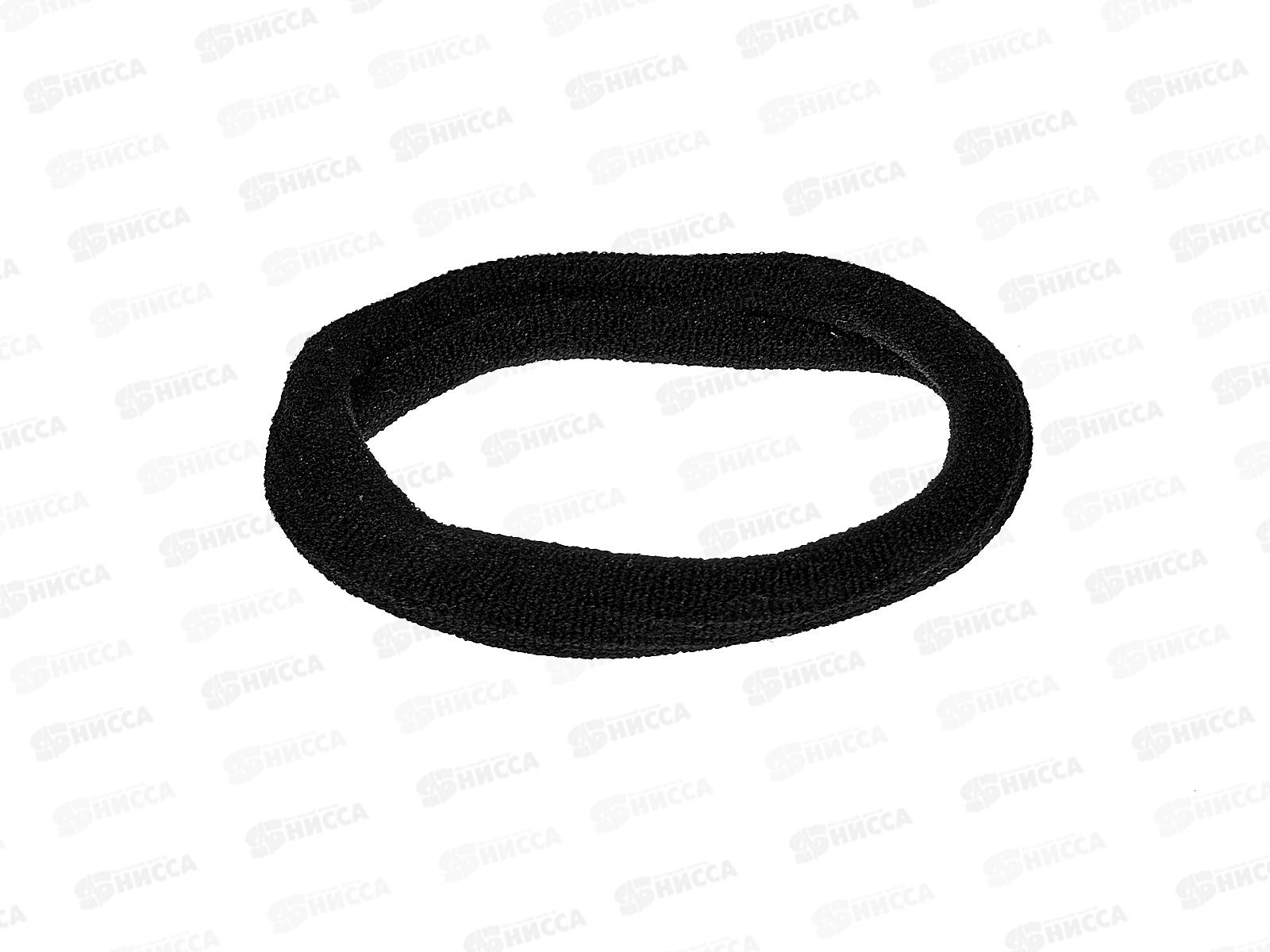 Резинка для волос 50шт черная ткань (048717)   Ж