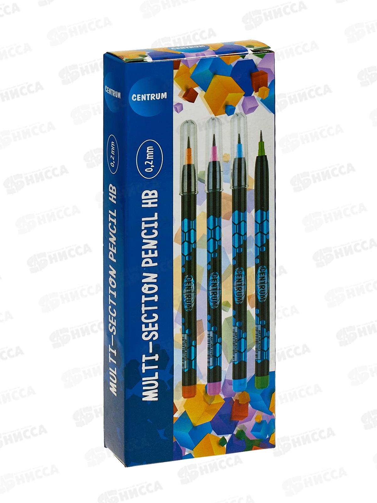 Карандаш секционный  CENTRUM цвет корпуса в ассортименте  87413 *12/144
