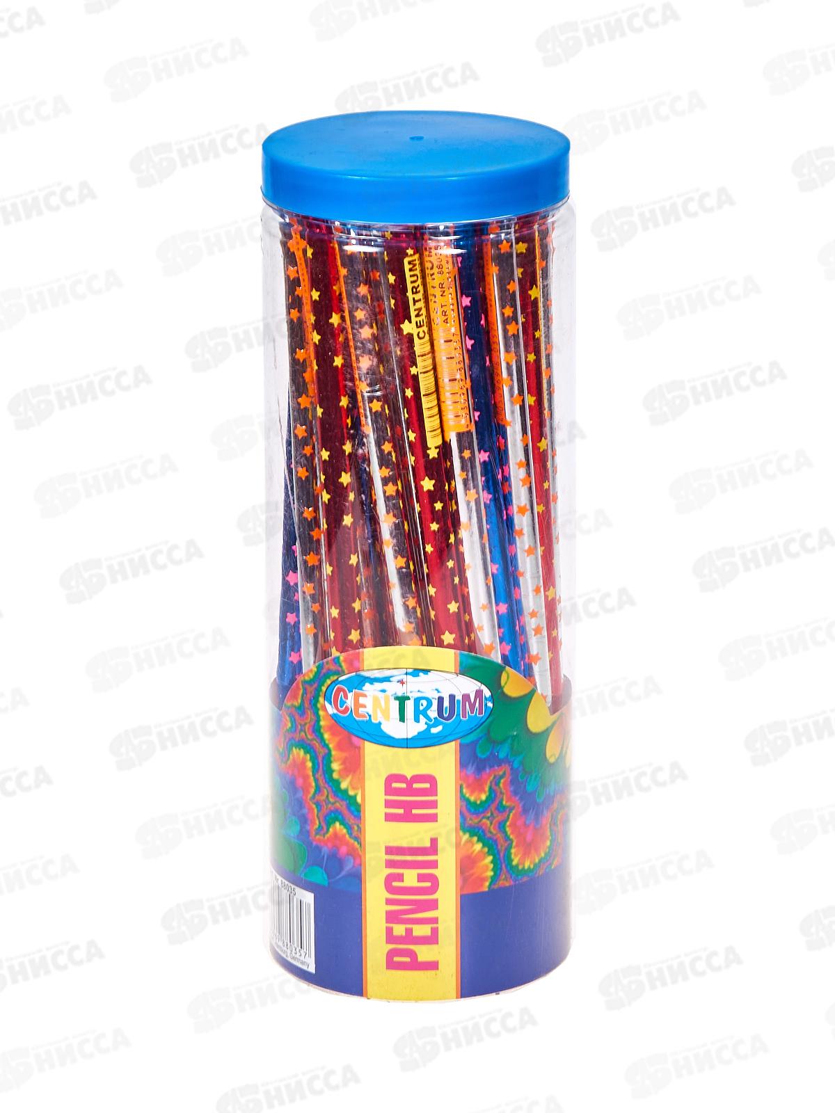 Карандаш чернографитный  CENTRUM НB заточенный .,в друме 88035 *50/400