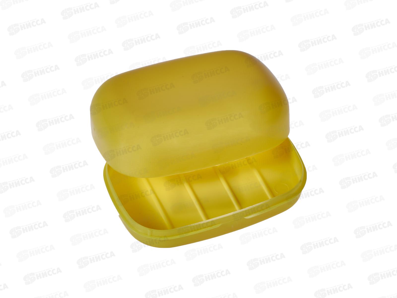 Мыльница дорожная овальная ИН микс *72  МП