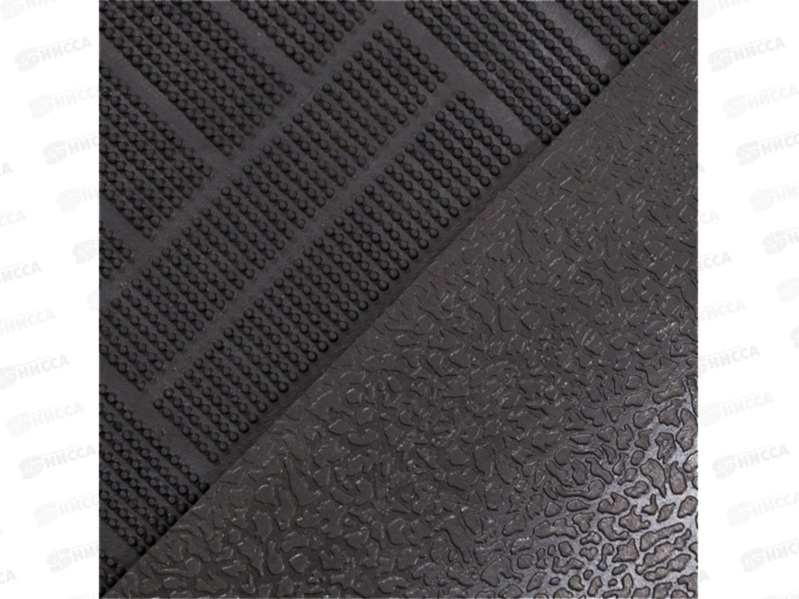 Коврик фактурный&quotПаркет&quot 40*60см черный. ПВХ  Blabar 92016  *20