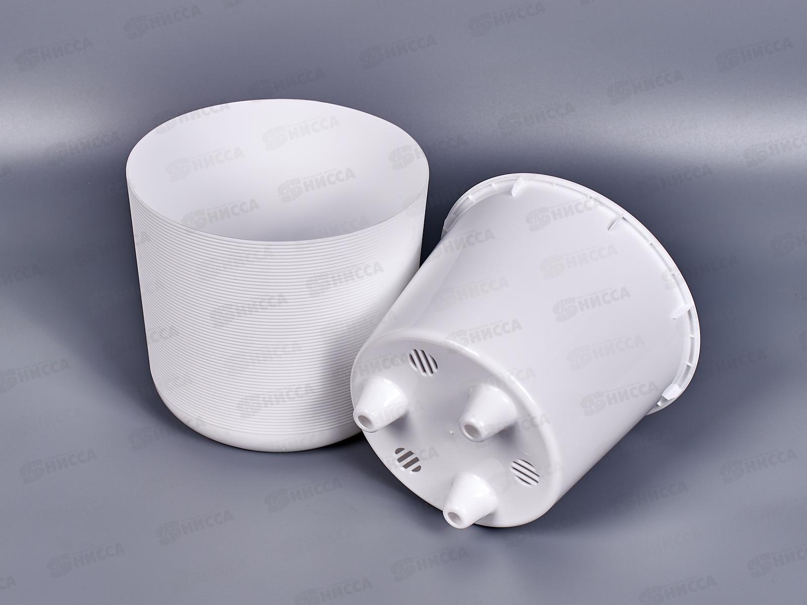 Горшок для цветов ЛИОН 2л  Белый  *10