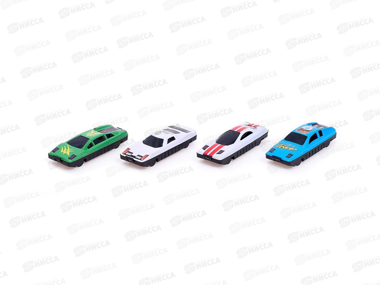 Машина металлическая без механизмов 4шт микс 585644