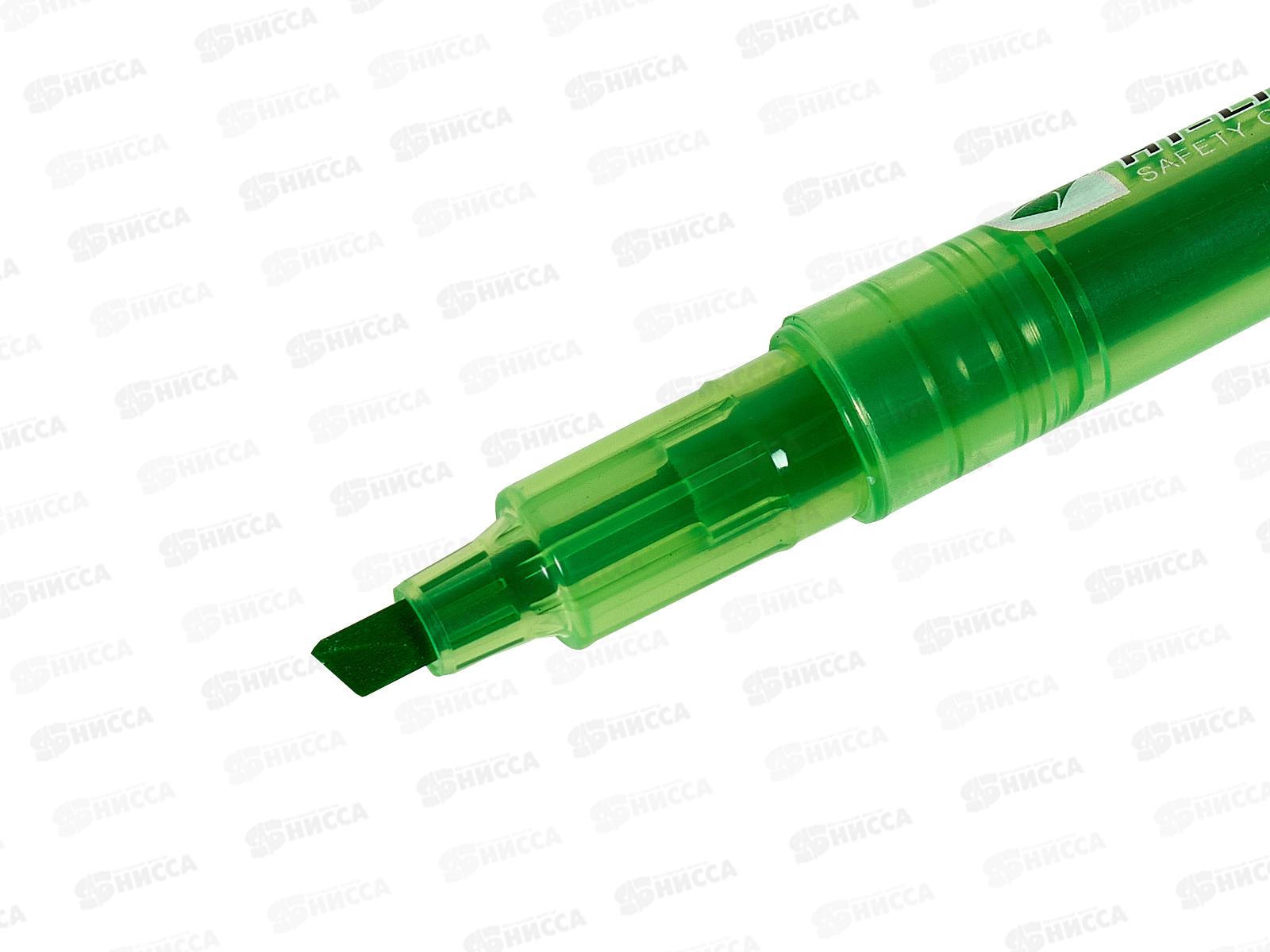 Маркер CROWN Multi Hi-Lighter текстовый зеленый, 1-4мм, H-500 *12