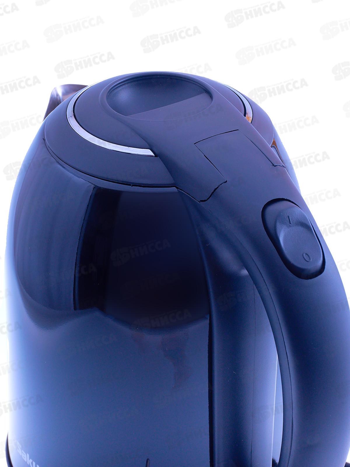 Чайник электрический SA-2121BK (2,0) черный диск