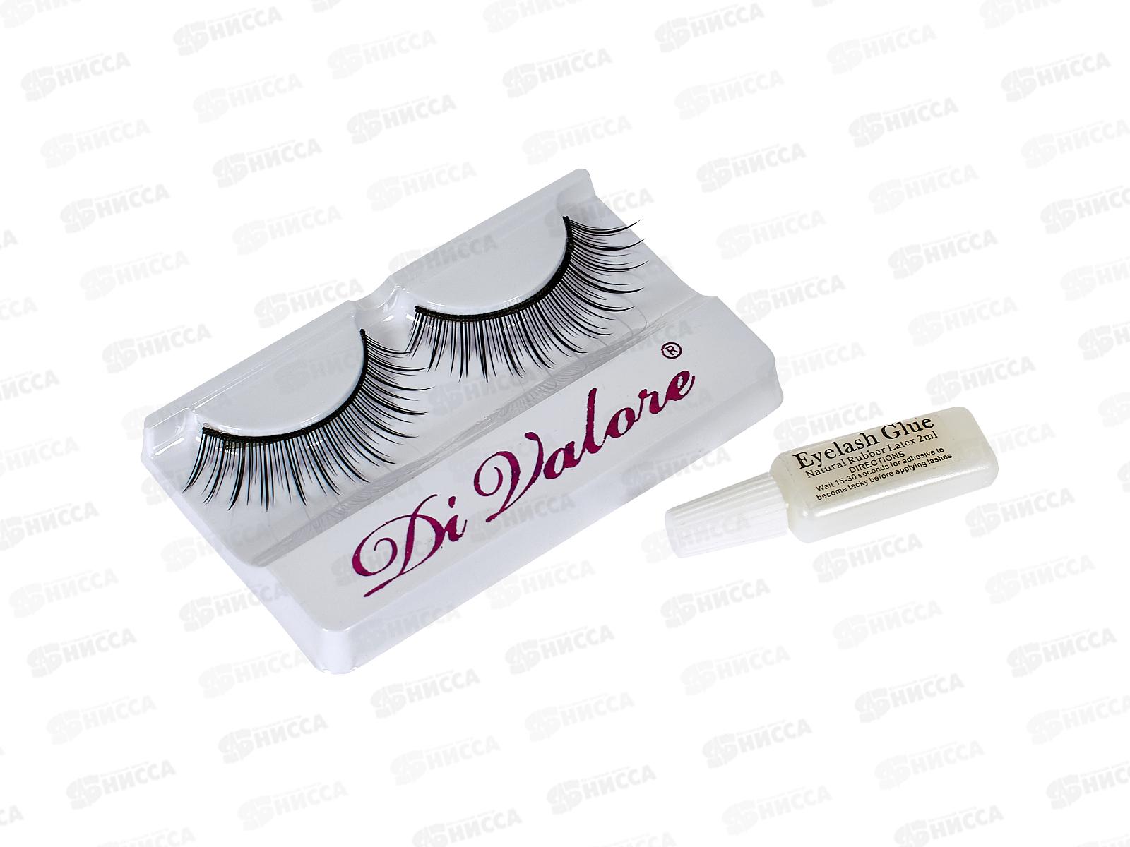 Ресницы накладные с клеем черные 112-012 *12