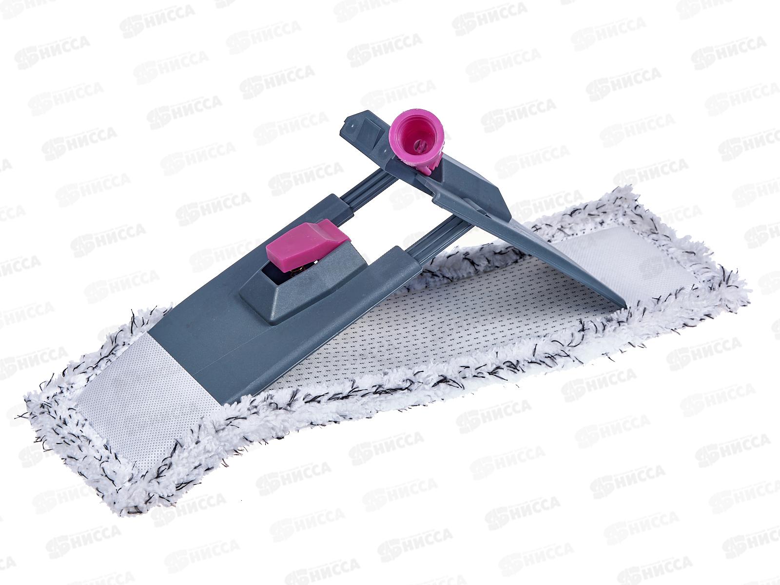 Швабра универсальная с черенком 120см ПРОФИ серый, PT9009 *12