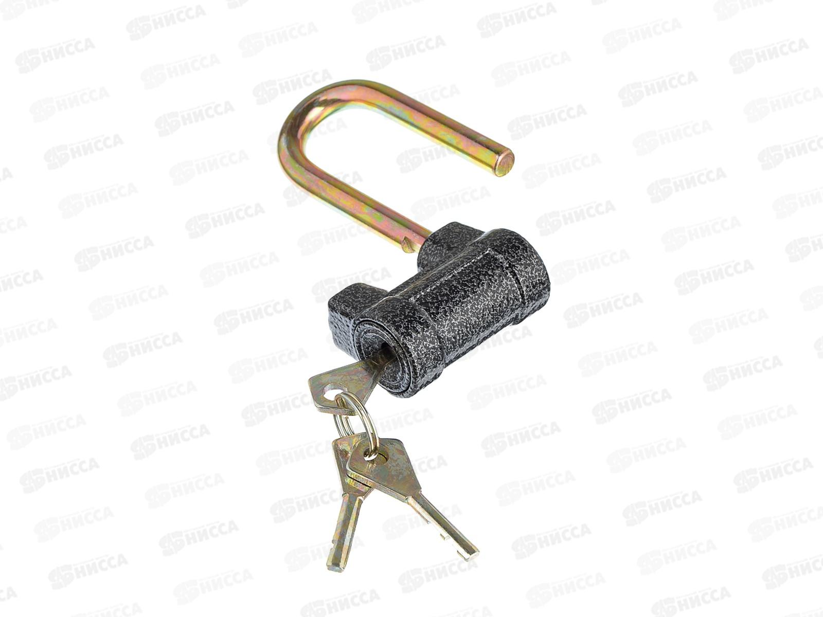 Замок навесной ЕРМАК 60&quot бронь длинной дужкой  468-009 г