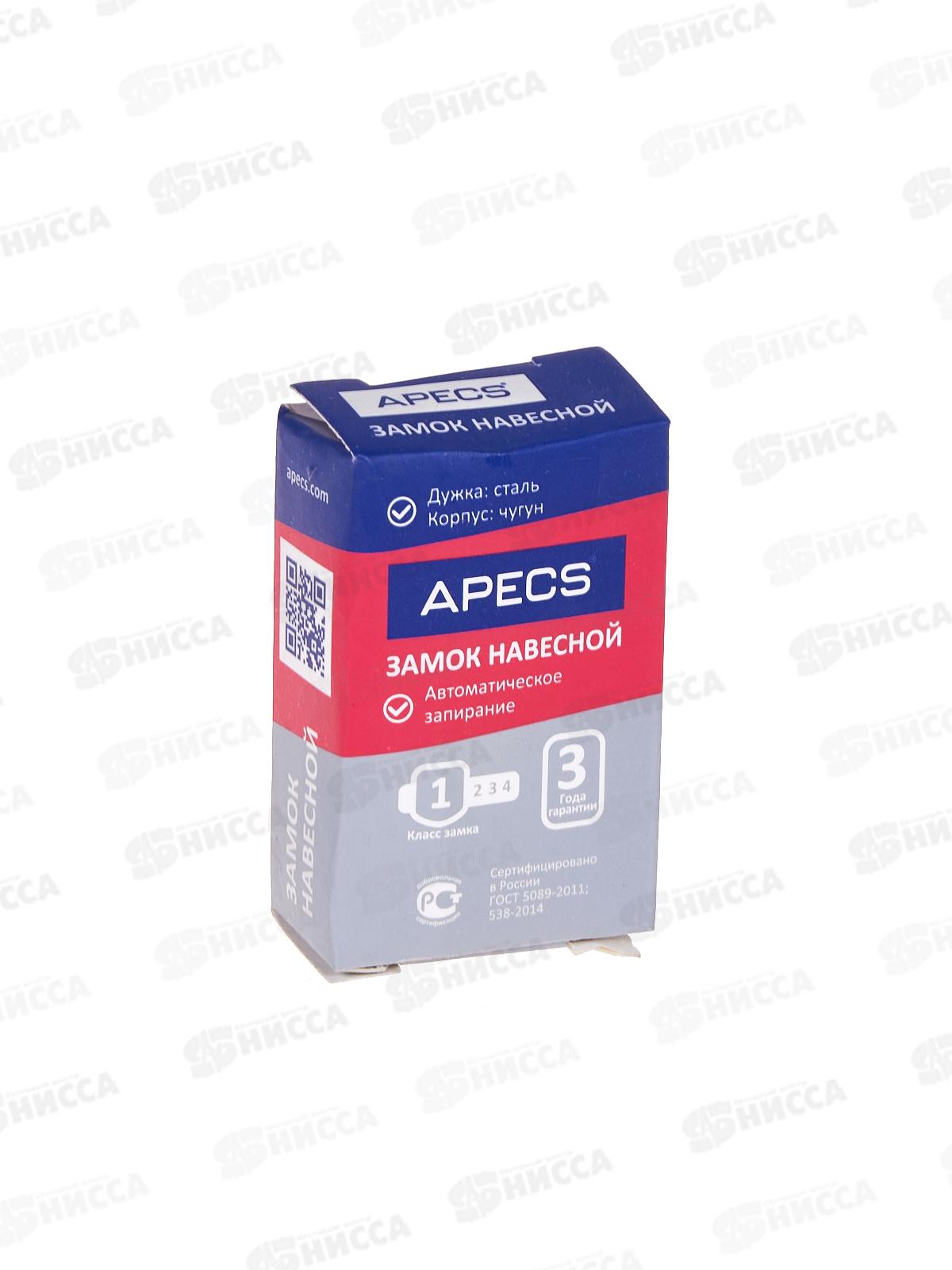 Замок висячий PD-01-25 Apecs *6