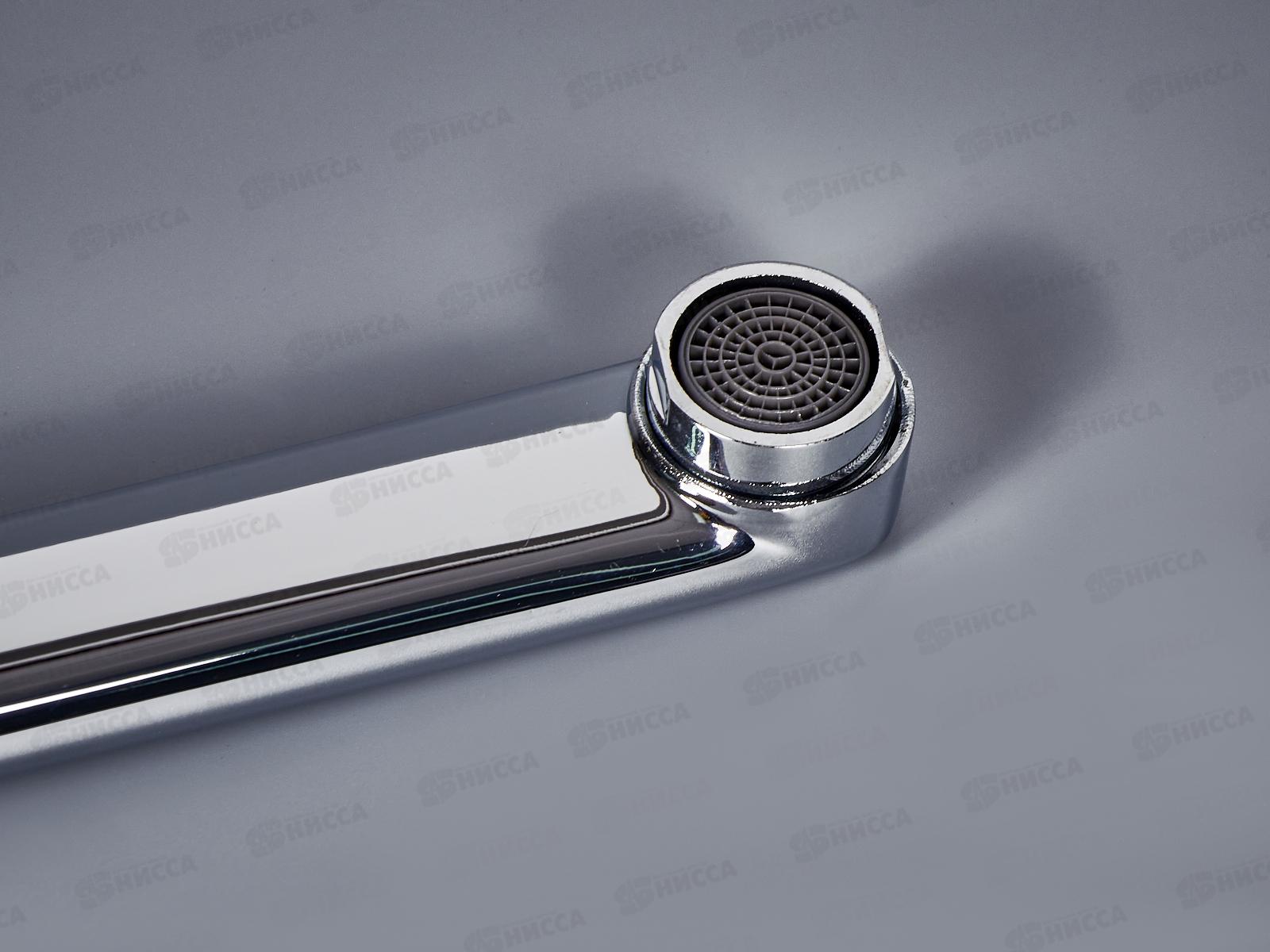 Гусак смесителя для ванны, полоский 35см P35F