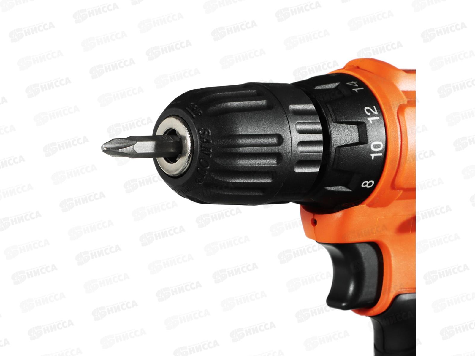 ДРЕЛЬ шуруповерт аккумуляторный. ДША-12С ЕРМАК 646-312  г