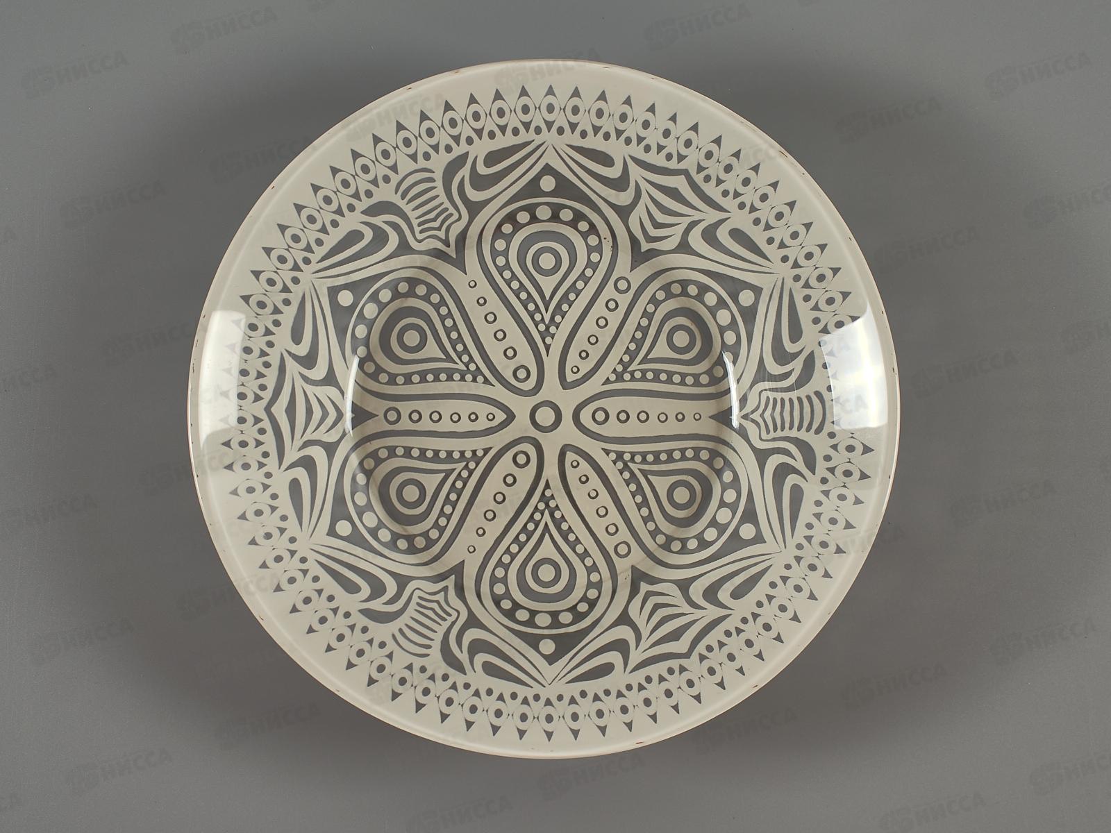 Тарелка BOHO 220мм 10335BBSL бежевая *12