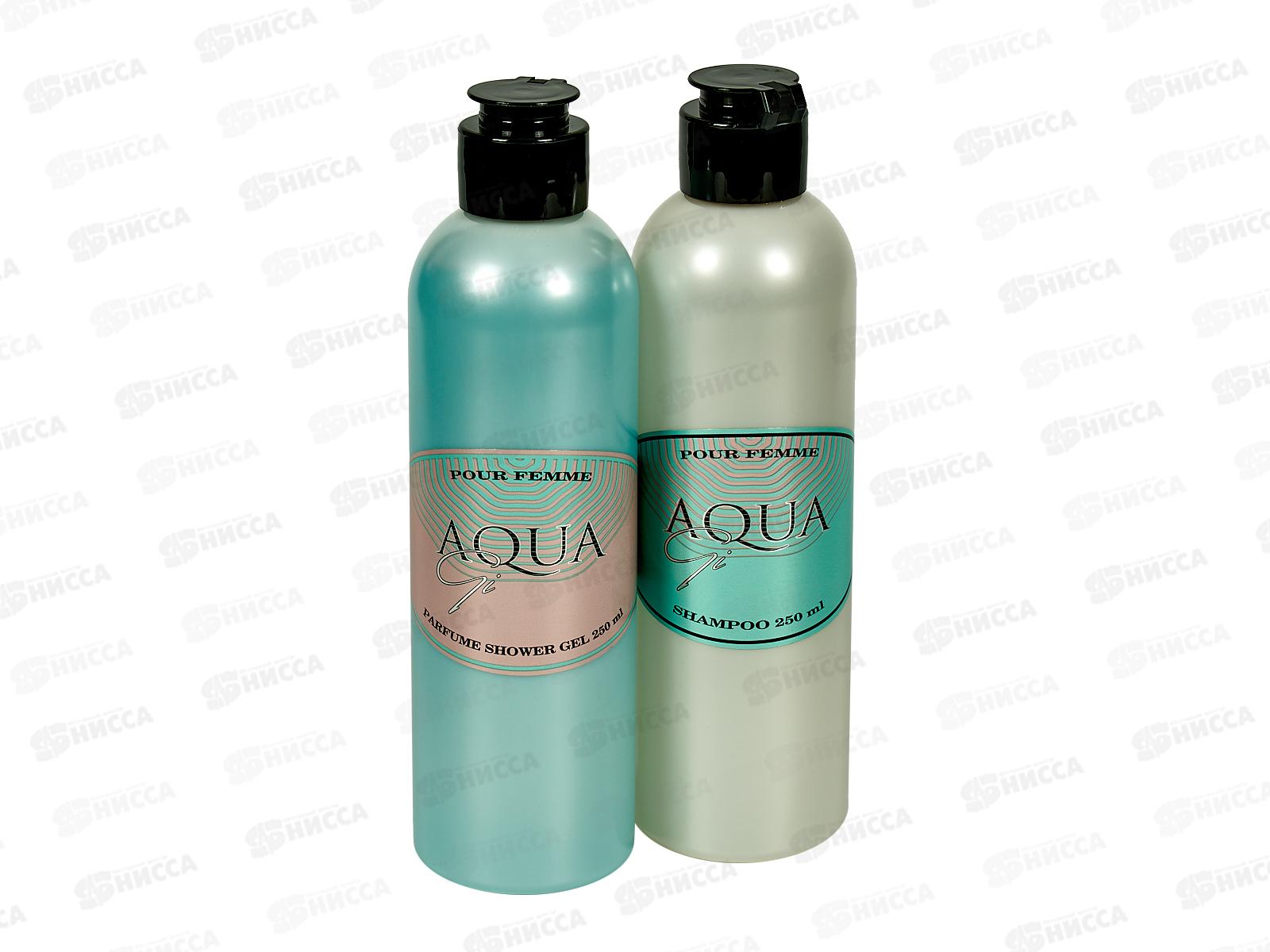 Набор подарочный Aqua GI 251 (шампунь 250мл+гель для душа 250мл) женский *7