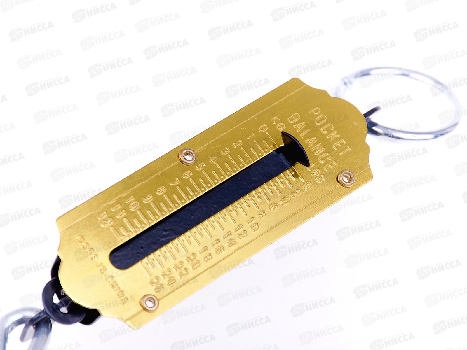 Безмен механический, металлический корпус, вес до: 12кг, AL-2802 *192