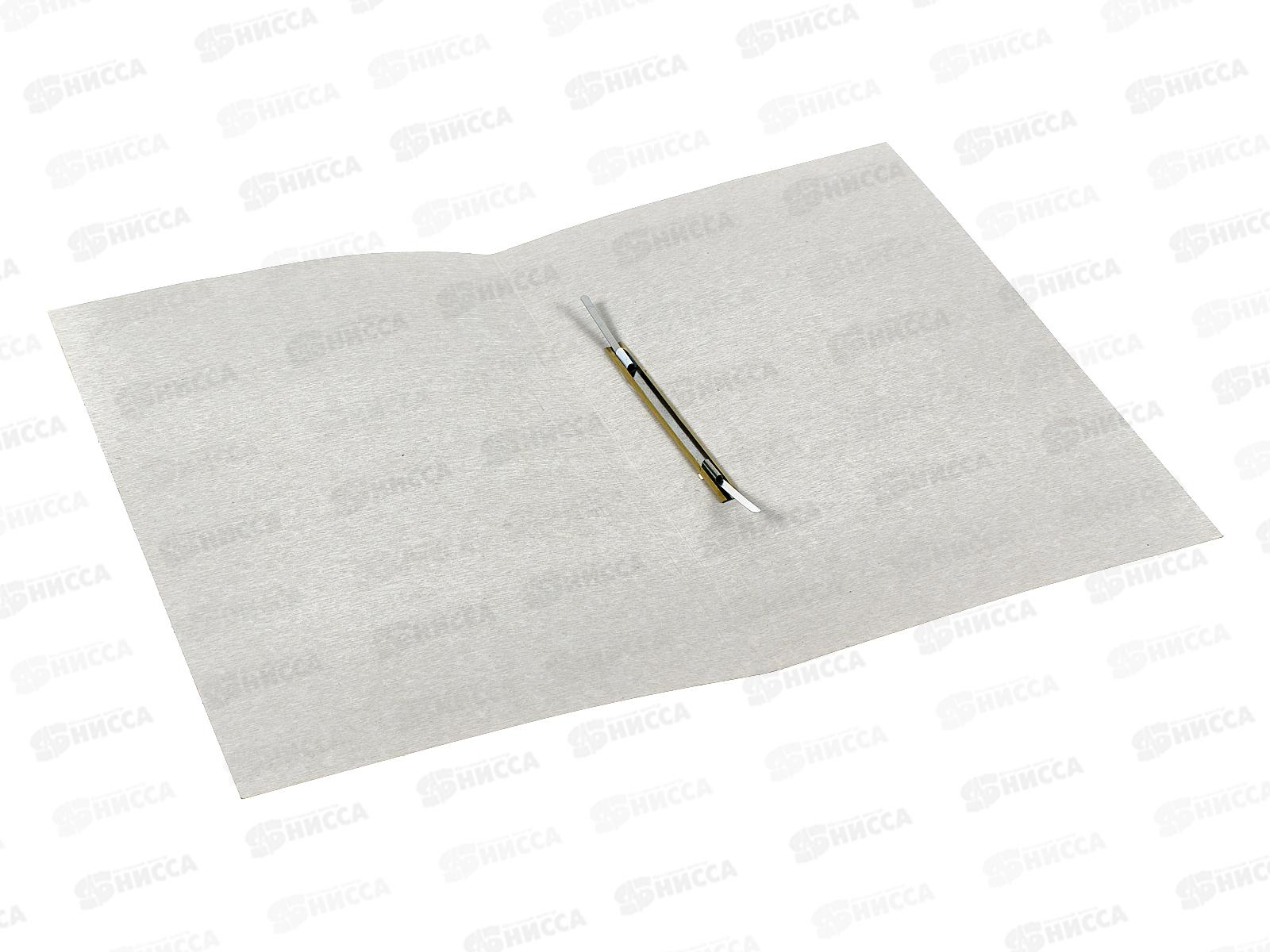 Скоросшиватель картонный цветной ЛХ лимонный, мелованный(СК-2063) *100