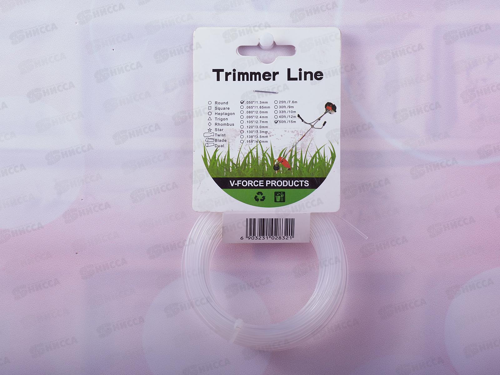 Леска для триммера 1.30 х 15 м. тип: &quotКруг&quot, AL-2832-3-1 *400