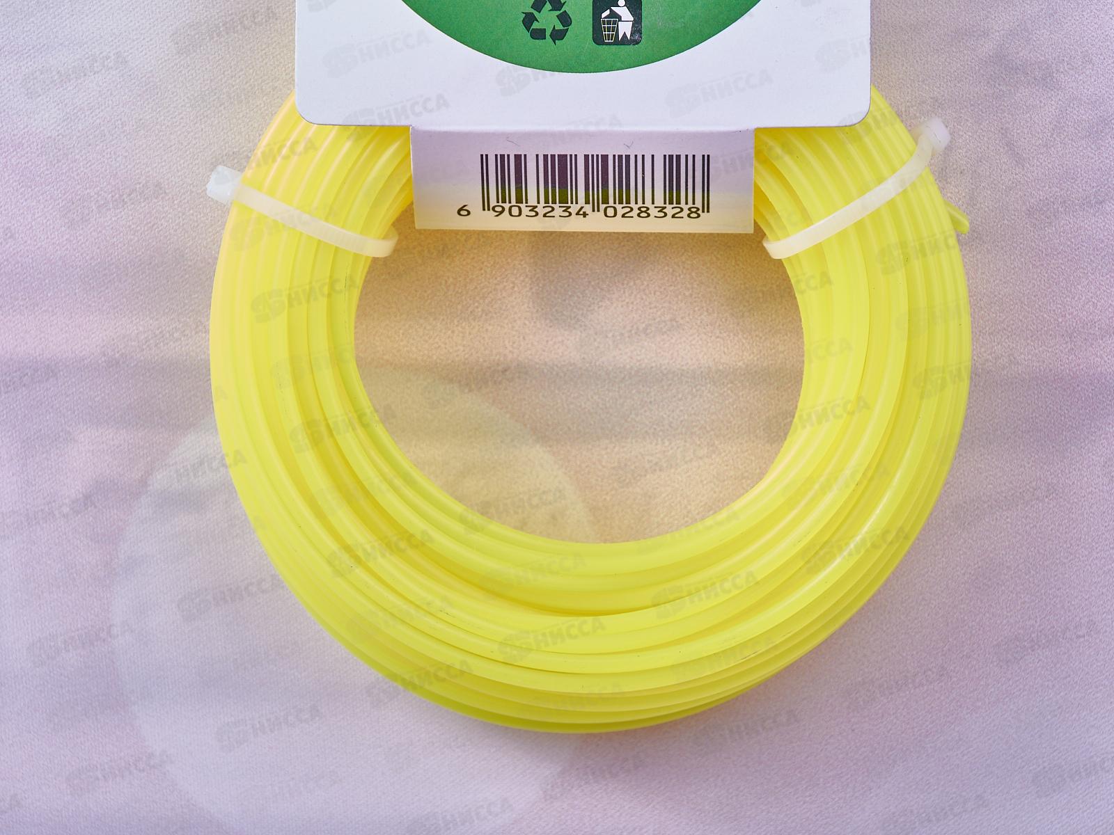 Леска для триммера 2.40 х 15 м. тип: &quotКруг&quot, AL-2832-3-4 *260