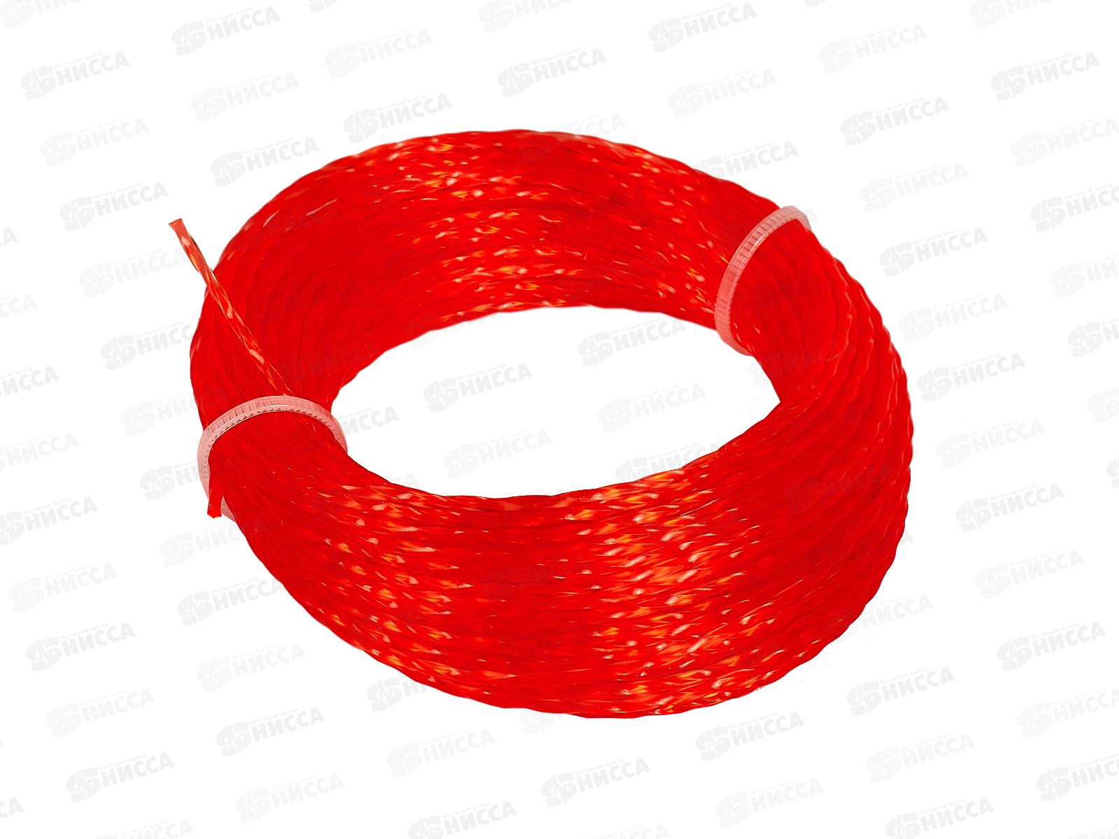 Леска для триммера 1.65 х 15 м. тип: &quotВитой (плетёнка)&quot, AL-2832-4-2 *350