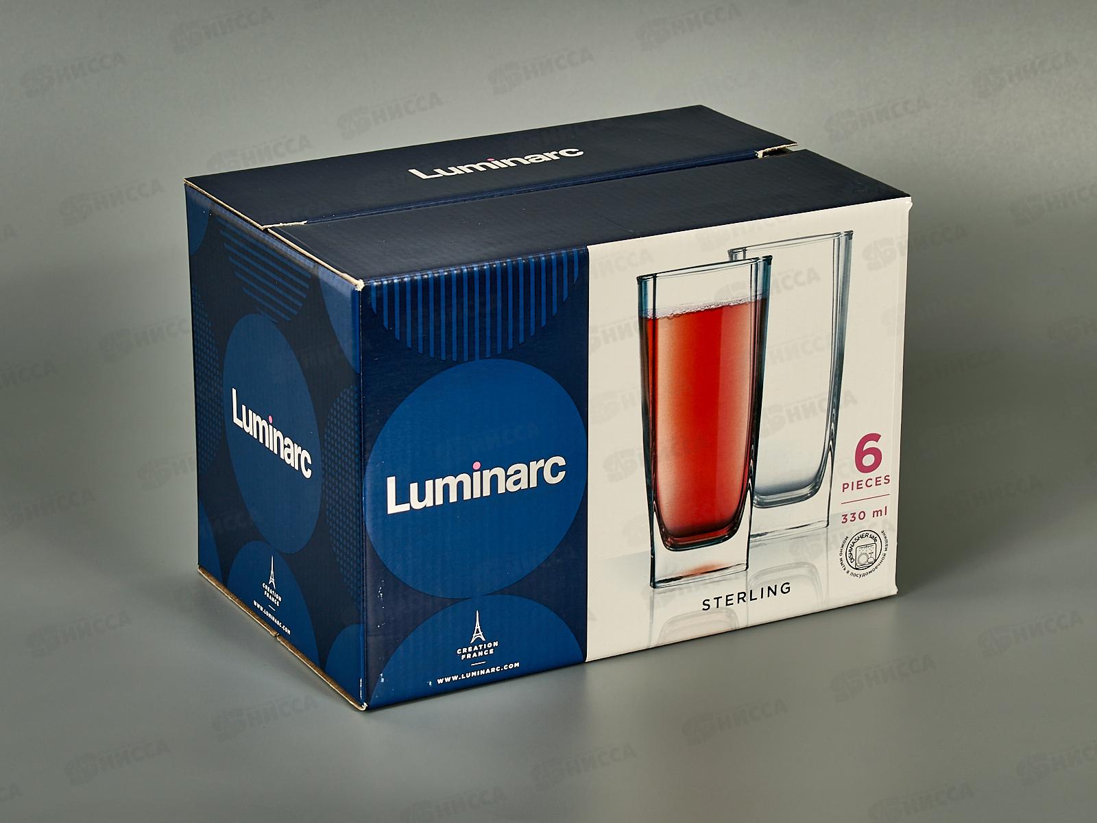 Набор стаканов Стерлинг 6шт 330 высокие H7666*4