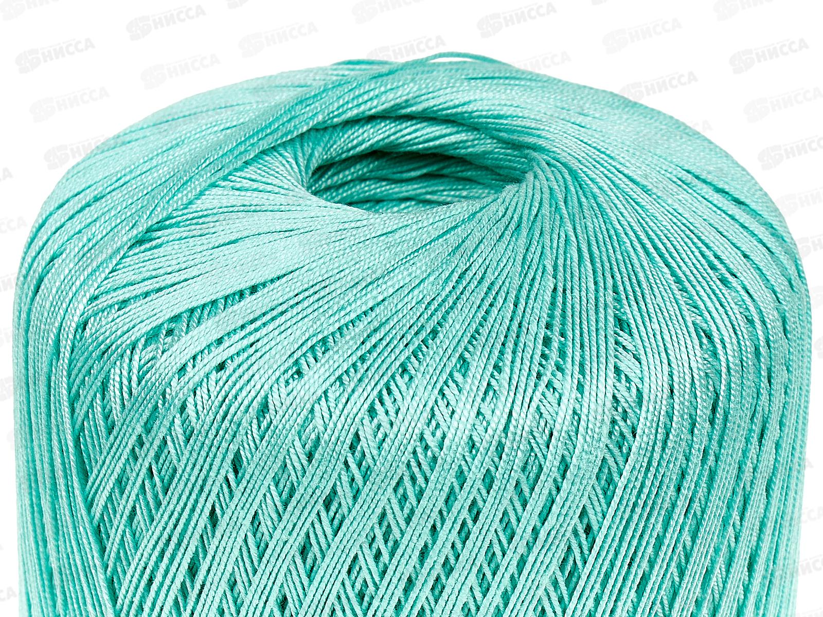Пряжа Денди хлопок 100% 50гр 330м мята 025 *10