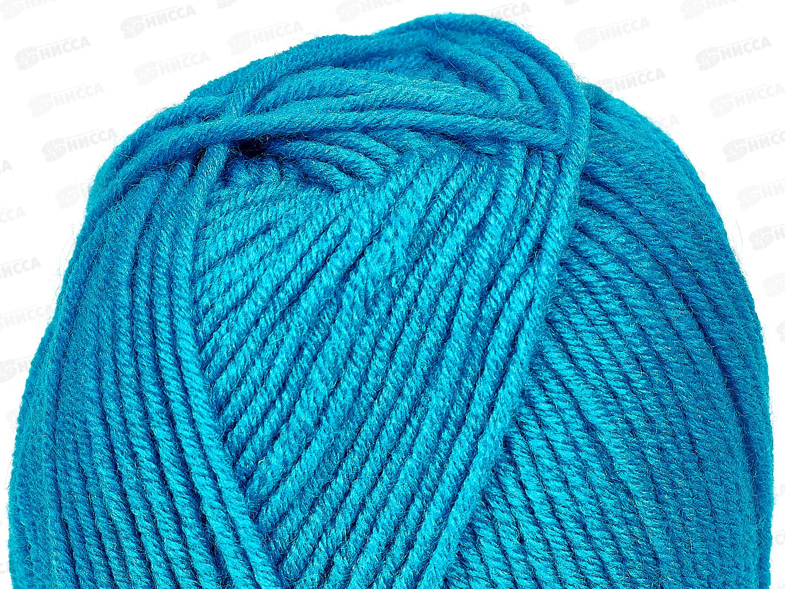 Пряжа Детская забава микрофибра/акрил 140м 50гр бирюза 024 *10