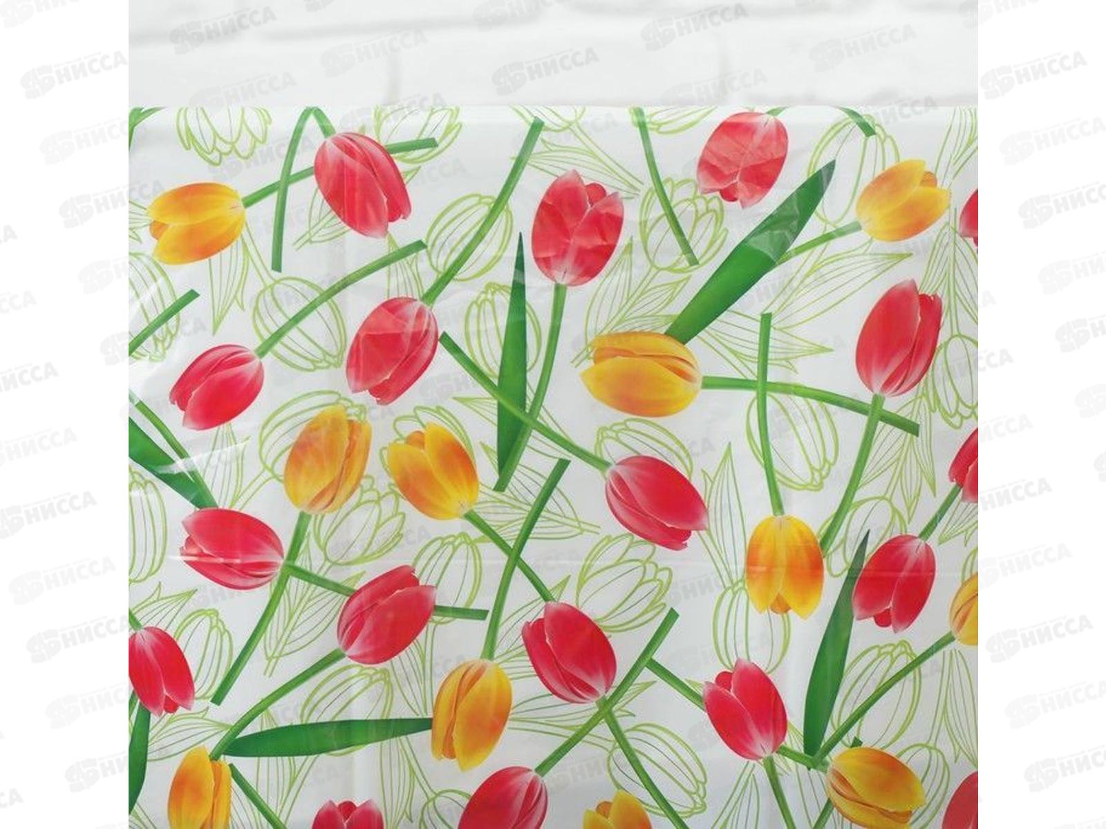 Скатерть 120*180 Солнечные тюльпаны *50