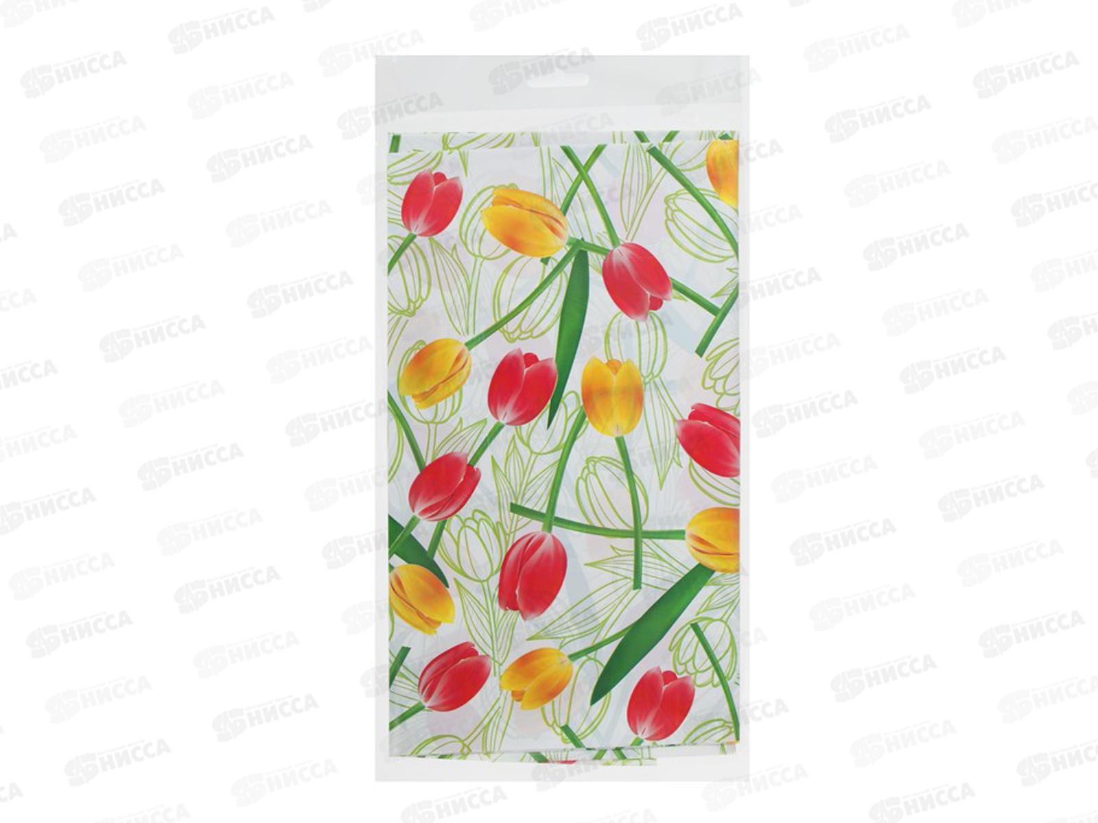 Скатерть 120*180 Солнечные тюльпаны *50