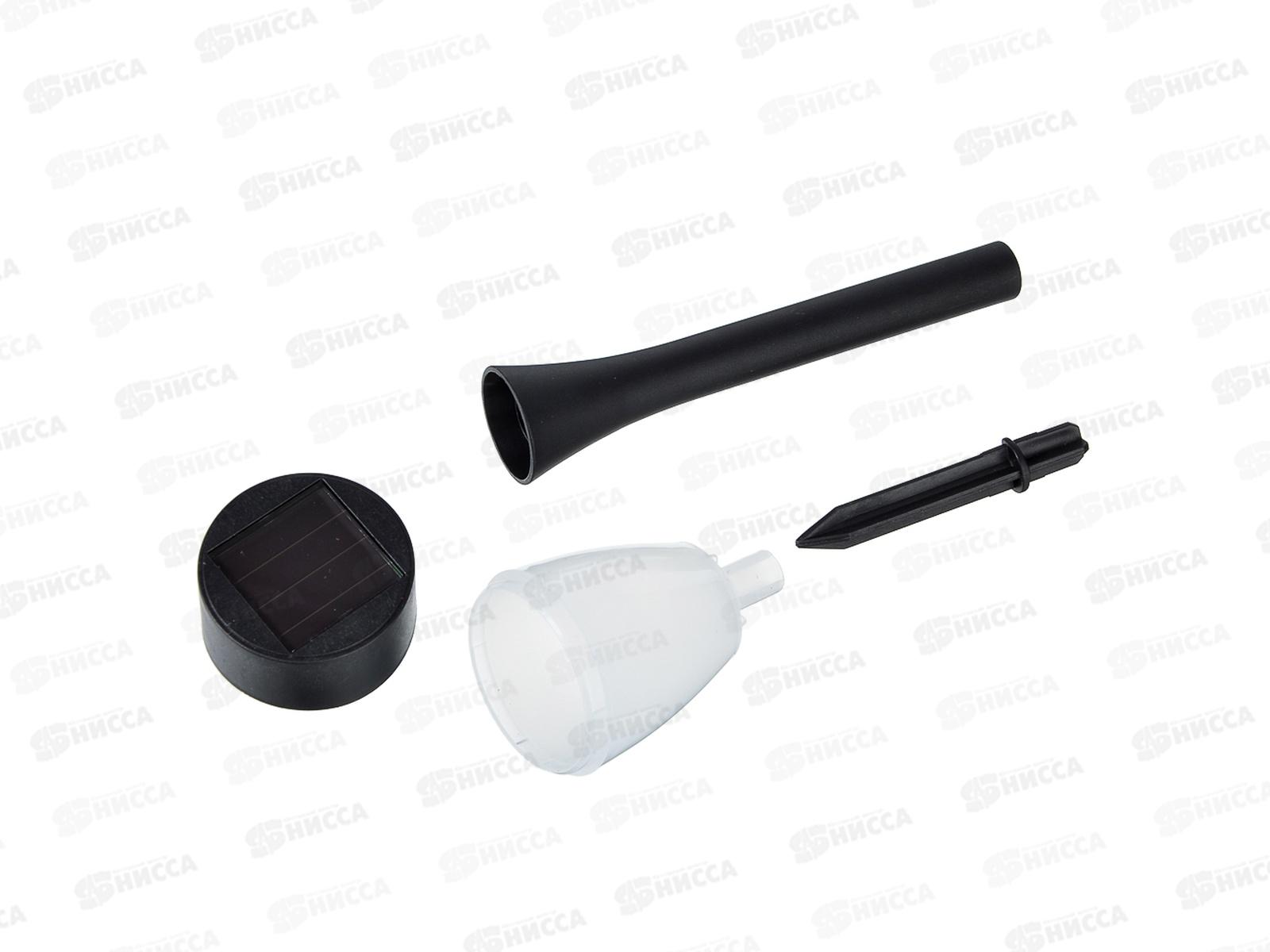 Фонарь садовый солнечная батарея 4,5*25,5см пластик INBLOOM 185-033  г *12