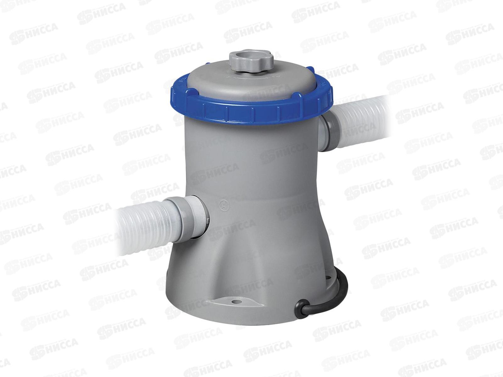 Бассейн 56411 (300*201*66см ) каркасный  насос с фильтром Bestway