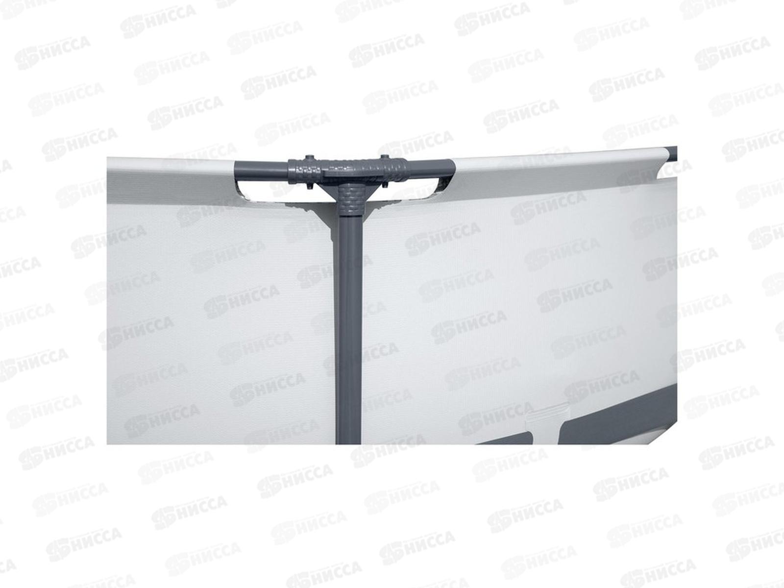 Бассейн 56416 (366*76см ) каркасный насос с фильтром Steel Pro Bestway