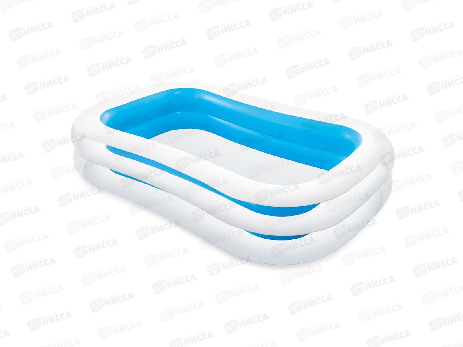 Бассейн 56483 (262*175*56см) Семейный от 6лет INTEX  *2