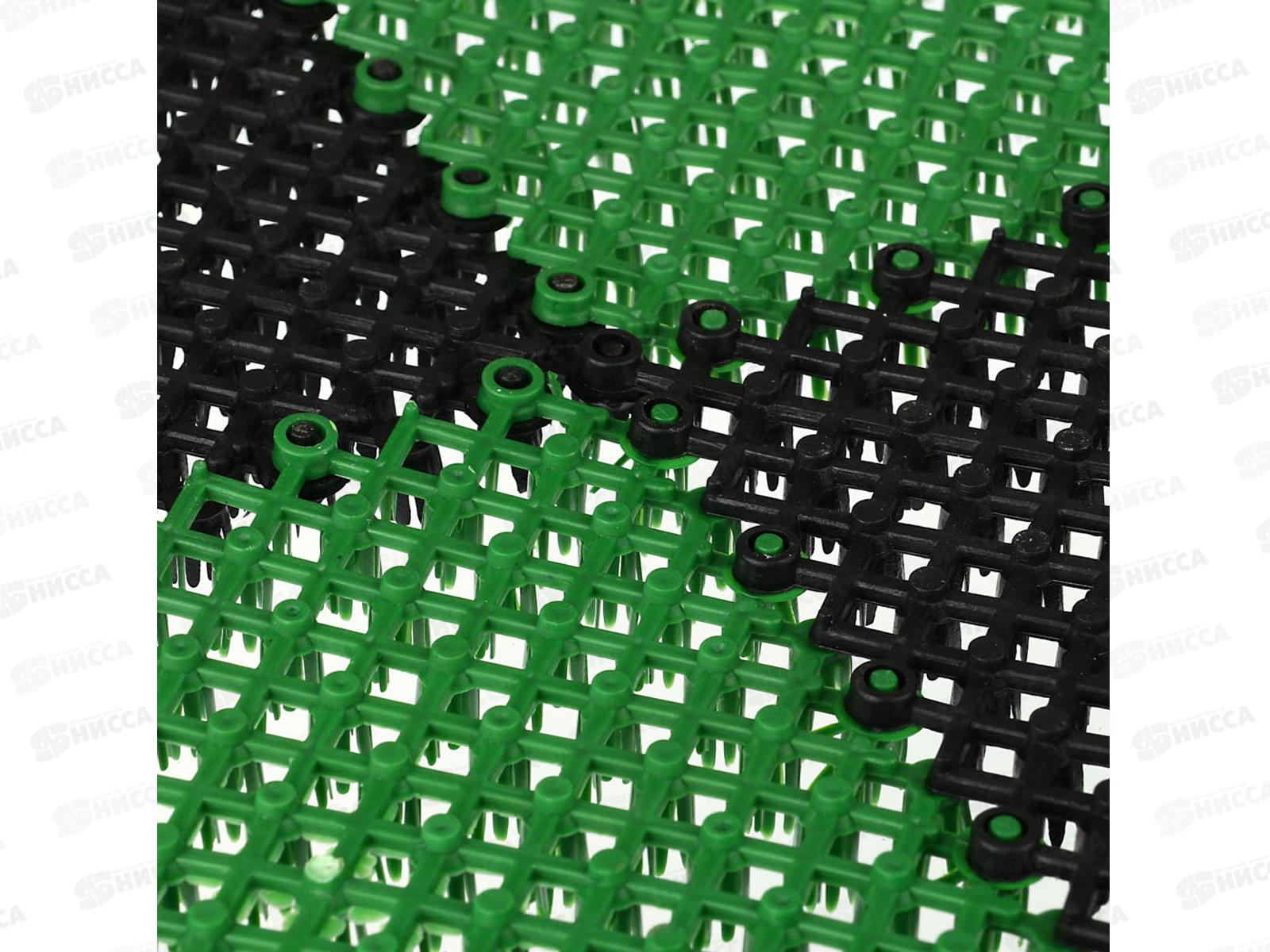 Коврик ТРАВКА 42*56 черно-зеленый SUNSTER *10