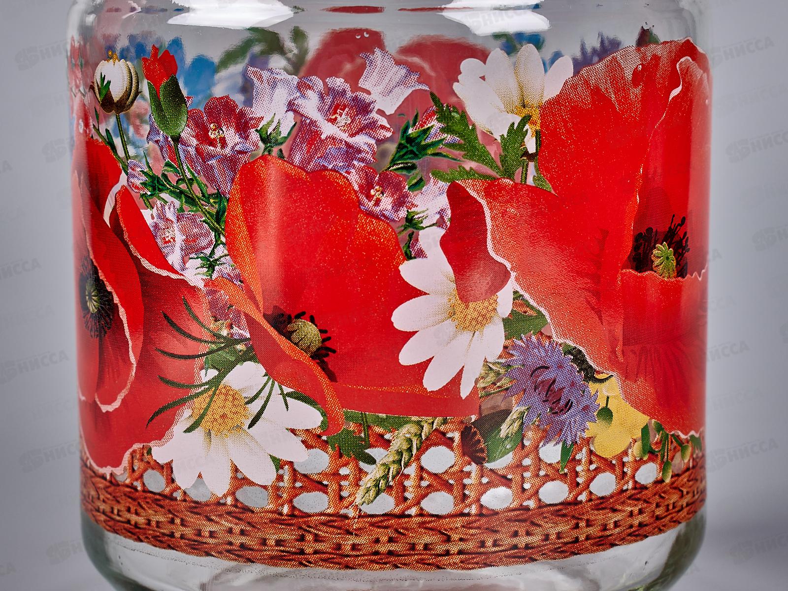 Набор для воды 3предмета 1607/2-Д Маковое поле*4