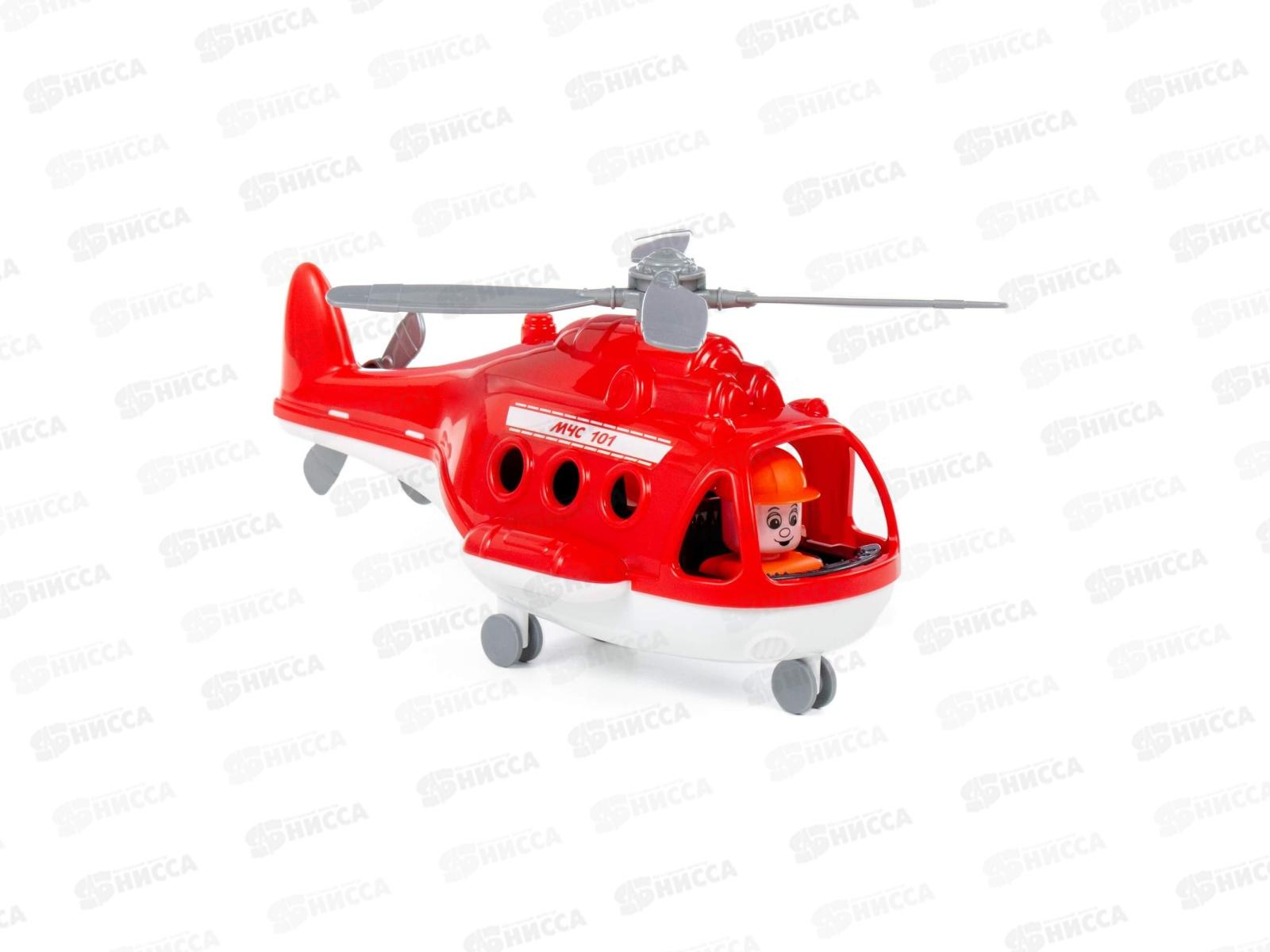 Вертолёт пожарный &quotАльфа&quot 72382 (в сеточке)  *24