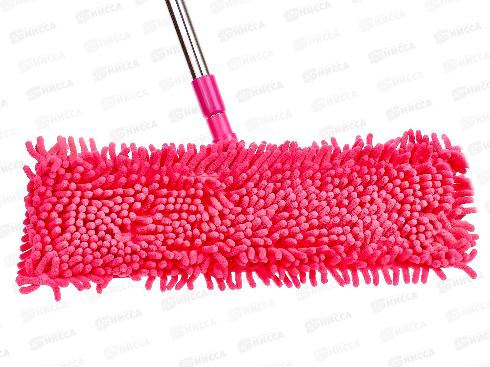 Швабра VETTA с насадкой из микрофибры, телескопическая ручка, букли 120см NP-7212 444-269  г