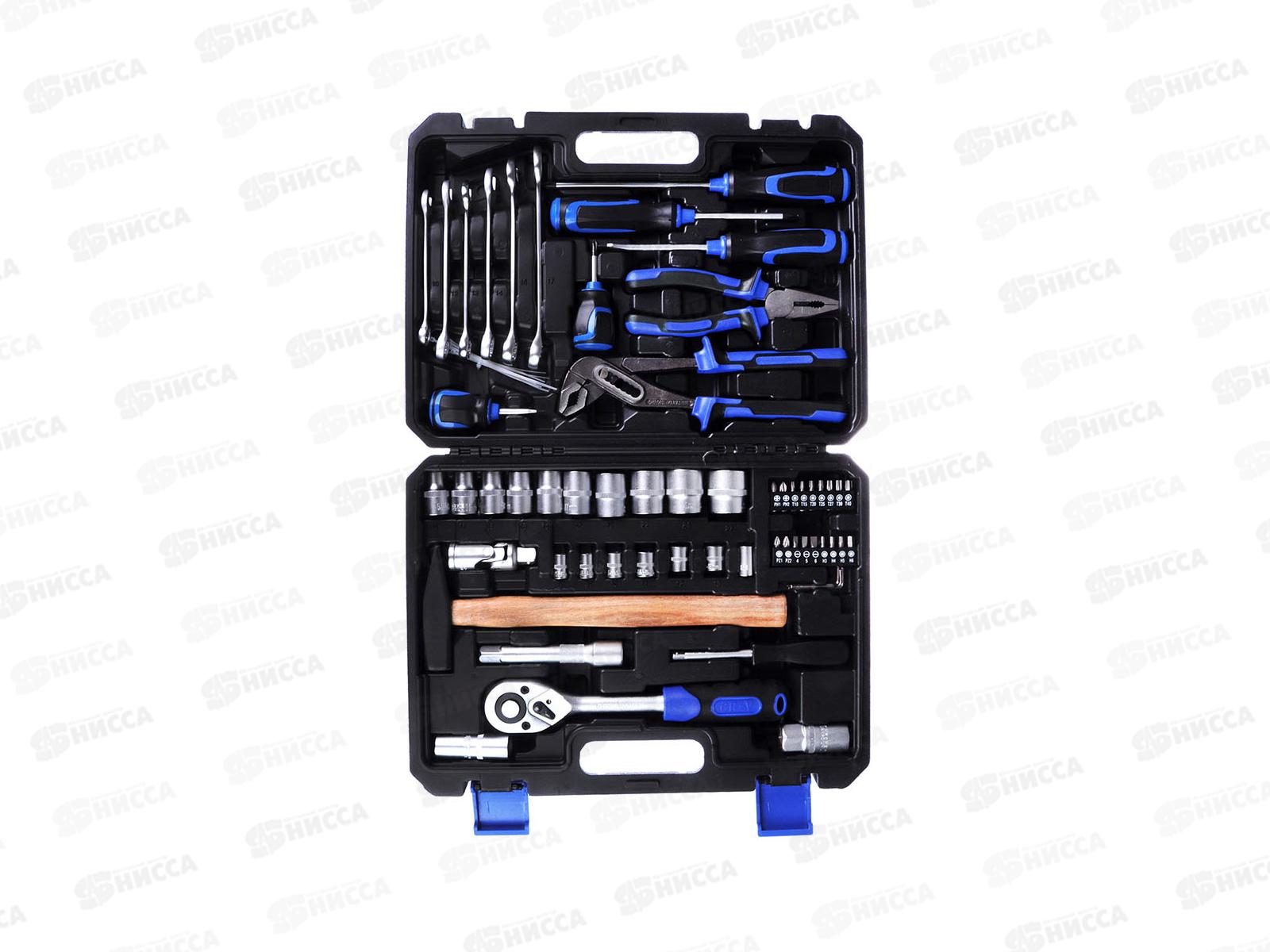 Набор автоинструментов 66 предметов РОКОТ 1/4&quot+1/2&quot 736-124 г