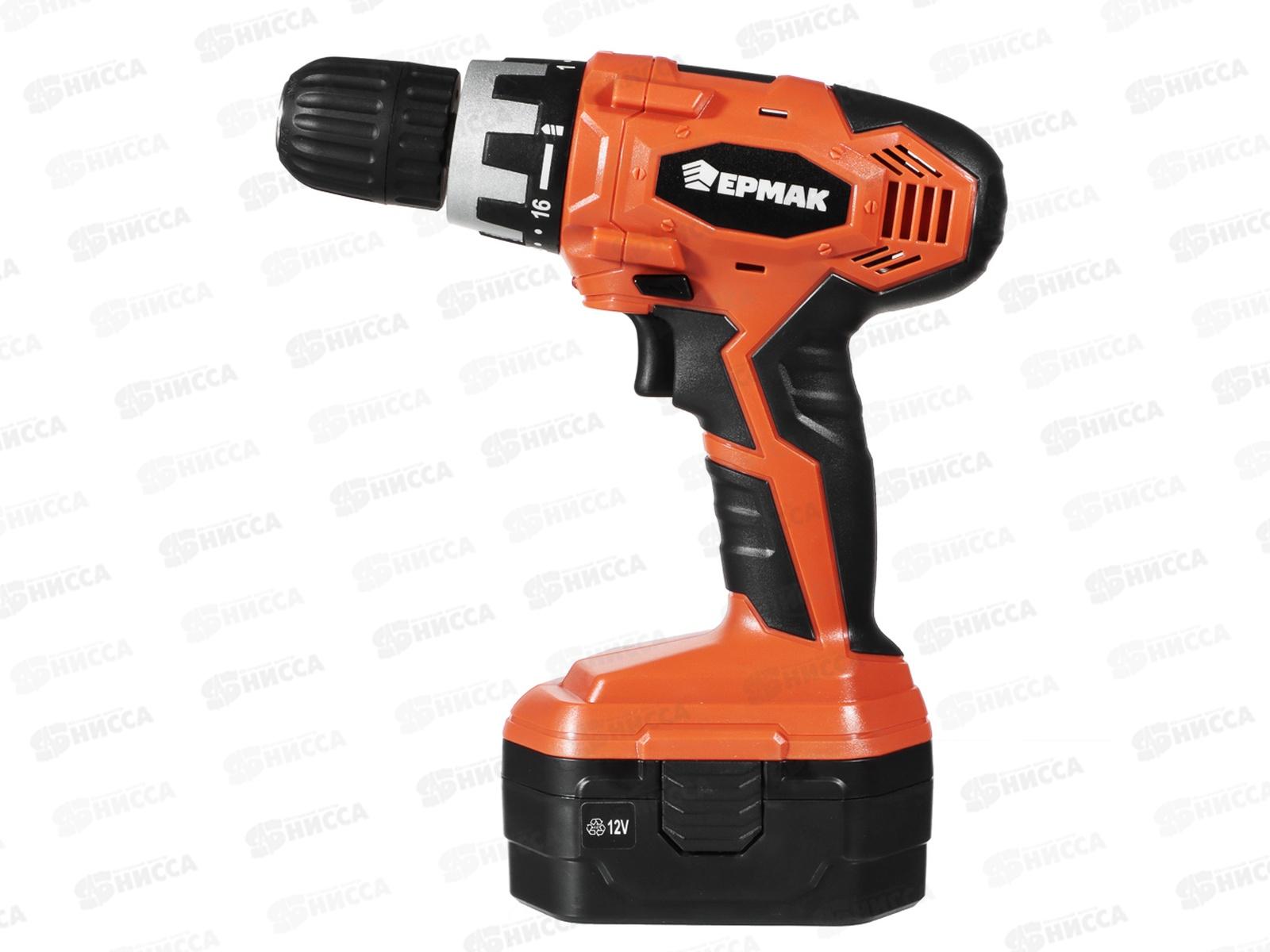ДРЕЛЬ шуруповерт аккумуляторный ДША-12С ЕРМАК 646-212  г