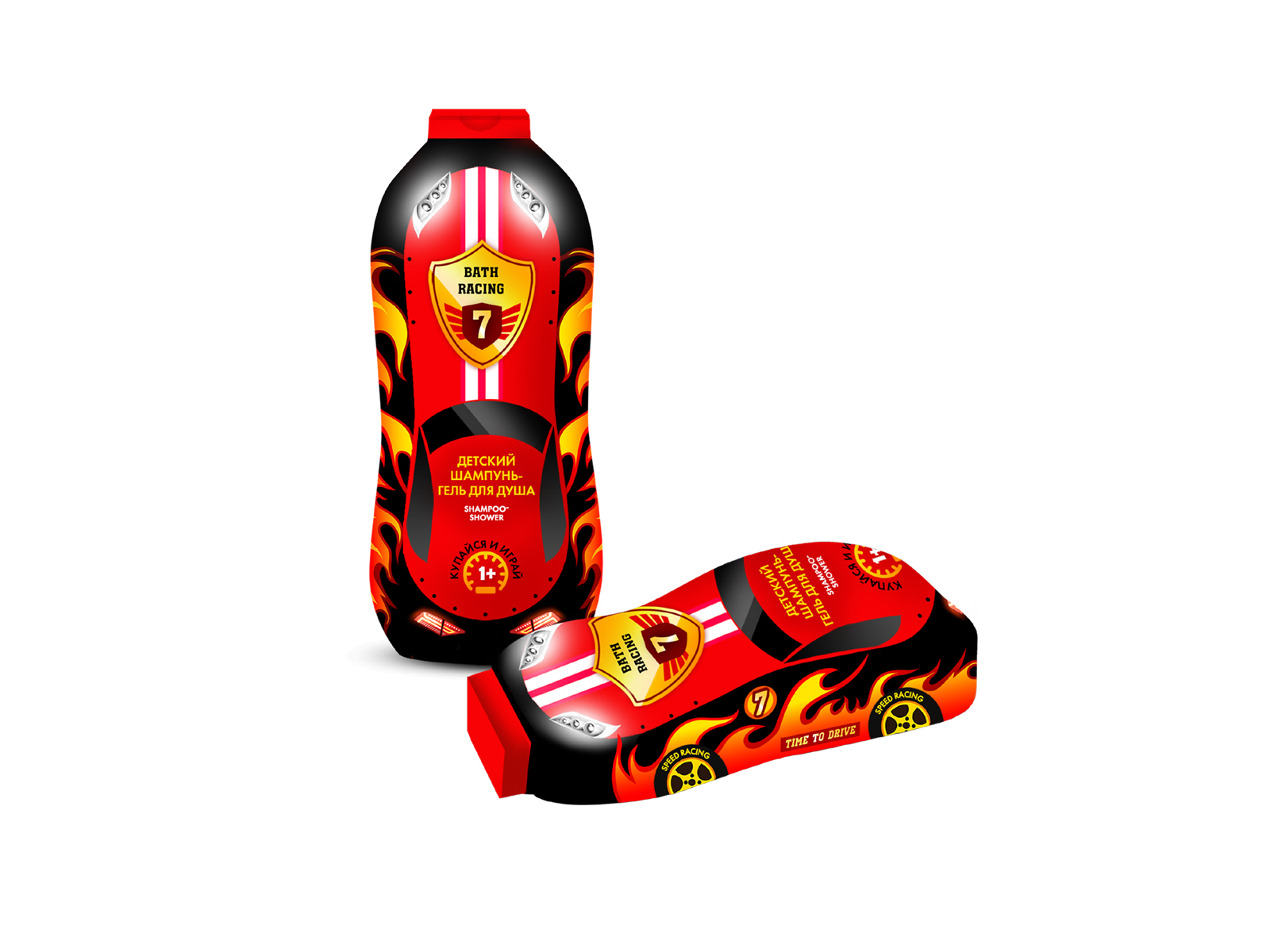 Гонки шампунь-гель  300мл *8